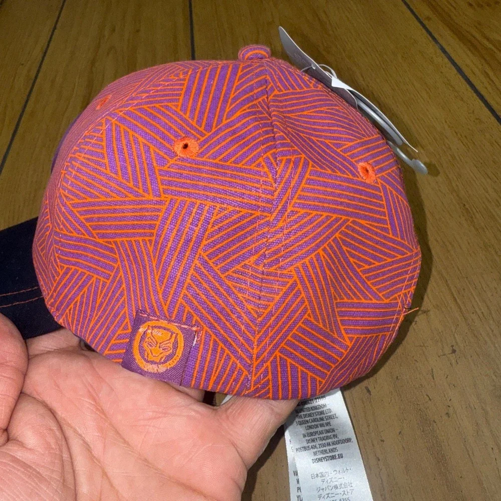 Disney Parks Marvel Black Panther Wakanda Forever Hat Cap One‎ Size Kids